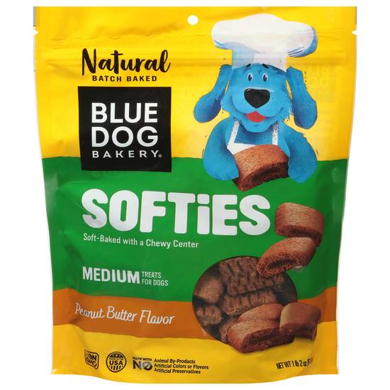 Blue Dog Bakery Medium Softies Peanut Butter Flavor Dog Treats
