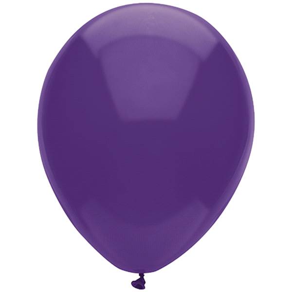11'' Regal Purple Solid Color Latex Balloon