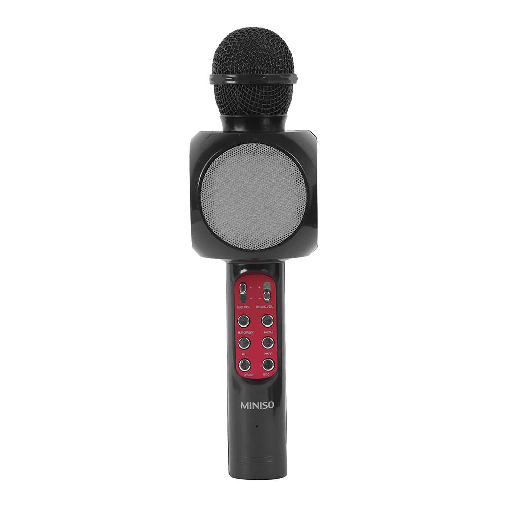 Miniso micrófono inalámbrico negro (1 pieza)