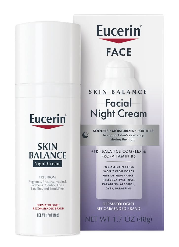 Eucerin Face Moisturizing Night Cream (1.7 oz)