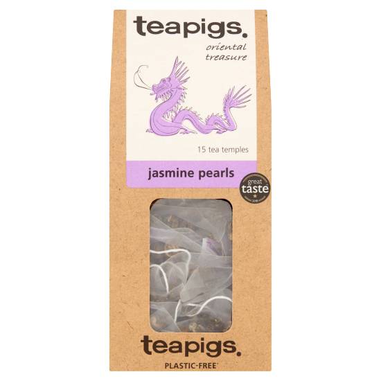 Teapigs Jasmine Pearls Tea Temples (15 ct, 2.5 g)