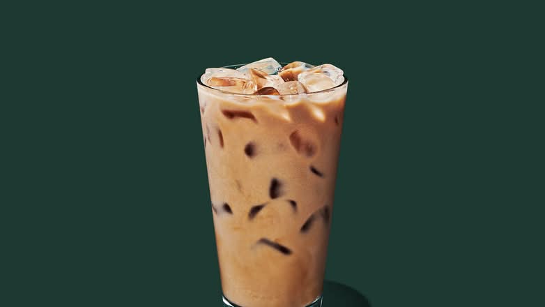 Iced Starbucks® Blonde Vanilla Latte