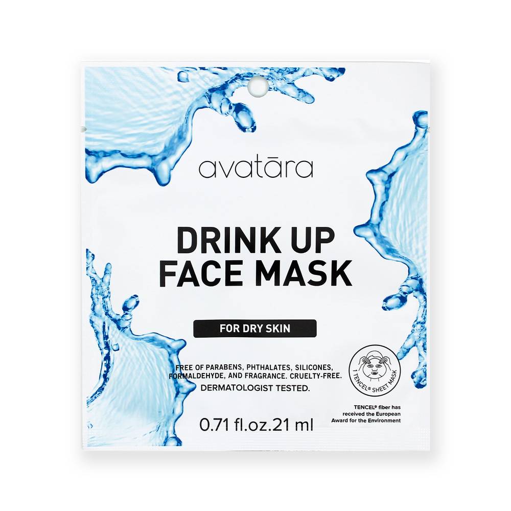 Avatara Drink Up Face Mask (1 ct)