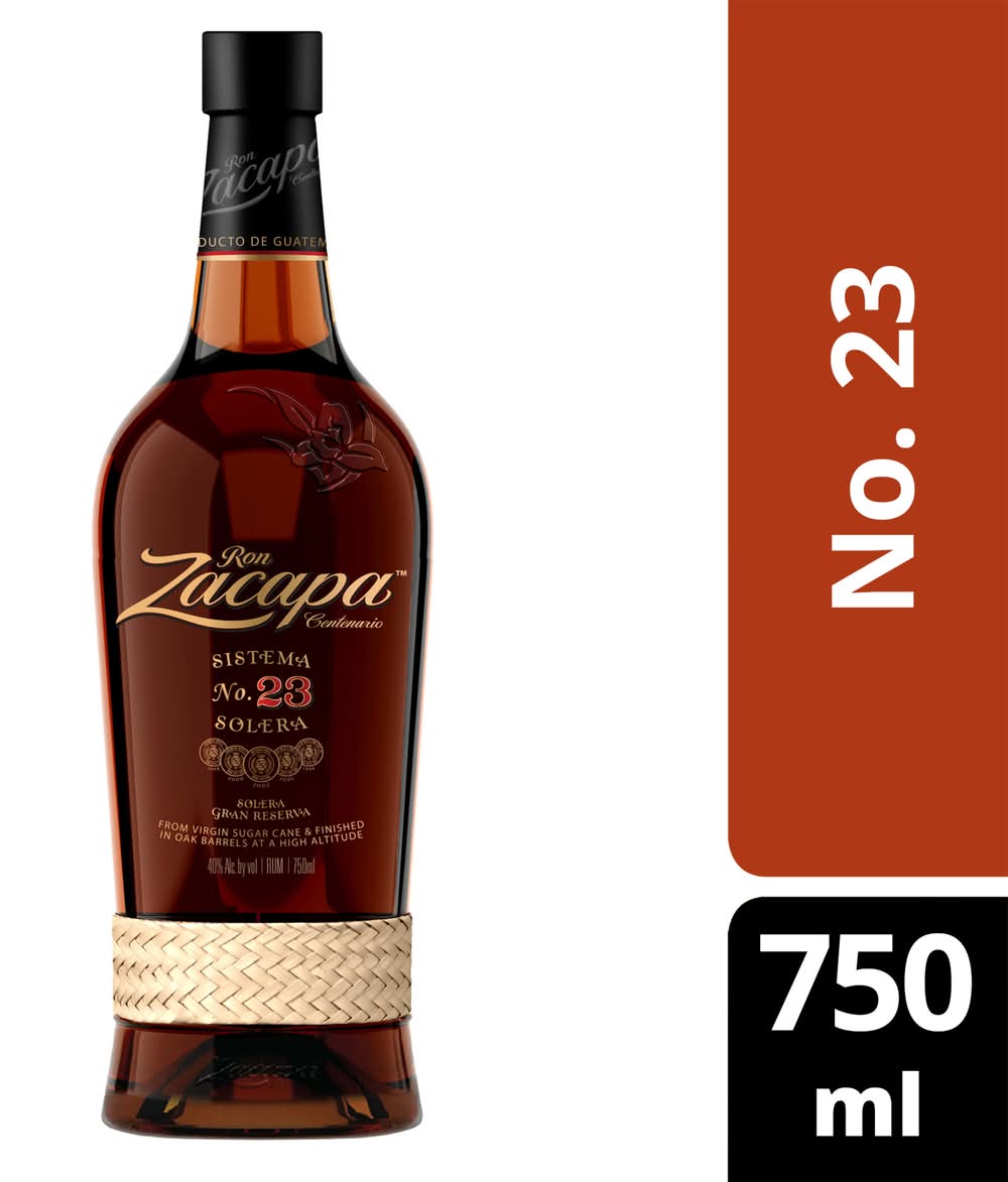 Ron Zacapa Centenario Sistema Solera 23 Gran Reserva Aged Rum (750 ml)