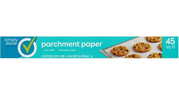 Simply Done Parchment Paper, 45 Sq Ft