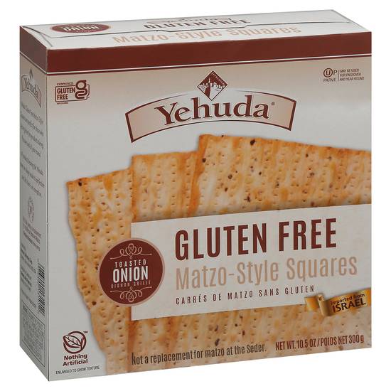 Yehuda Toasted Onion Matzo Crackers (10.5 oz)