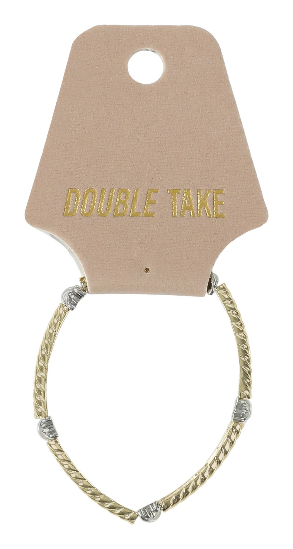 Double Take Gold Silver Bracelet