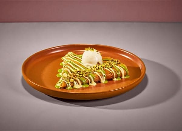 Pistachio & White Chocolate Crunch - Crepe