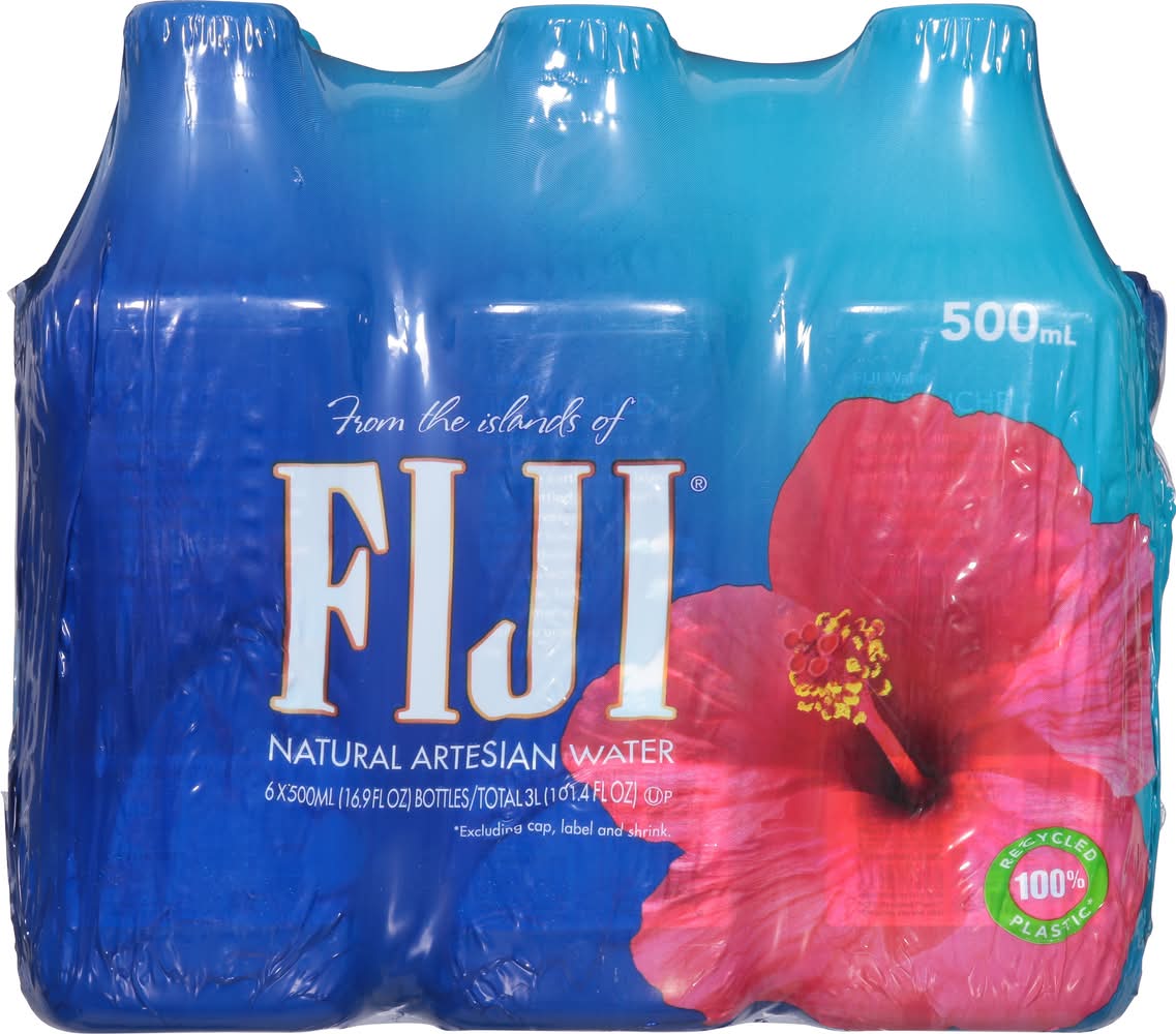 FIJI Natural Artesian Water (6 x 500 ml)