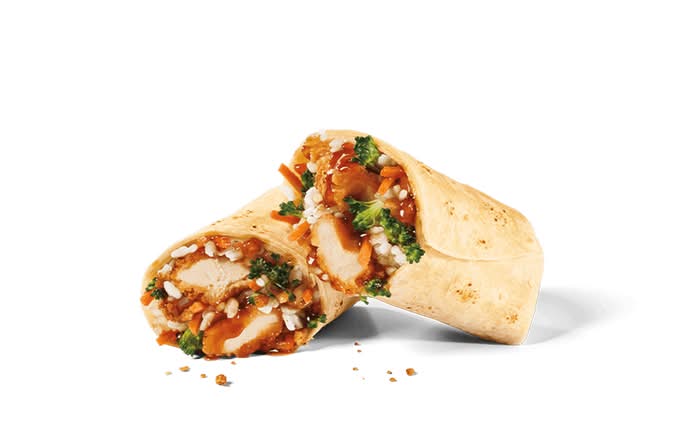 Crispy Chicken Teriyaki Wrap