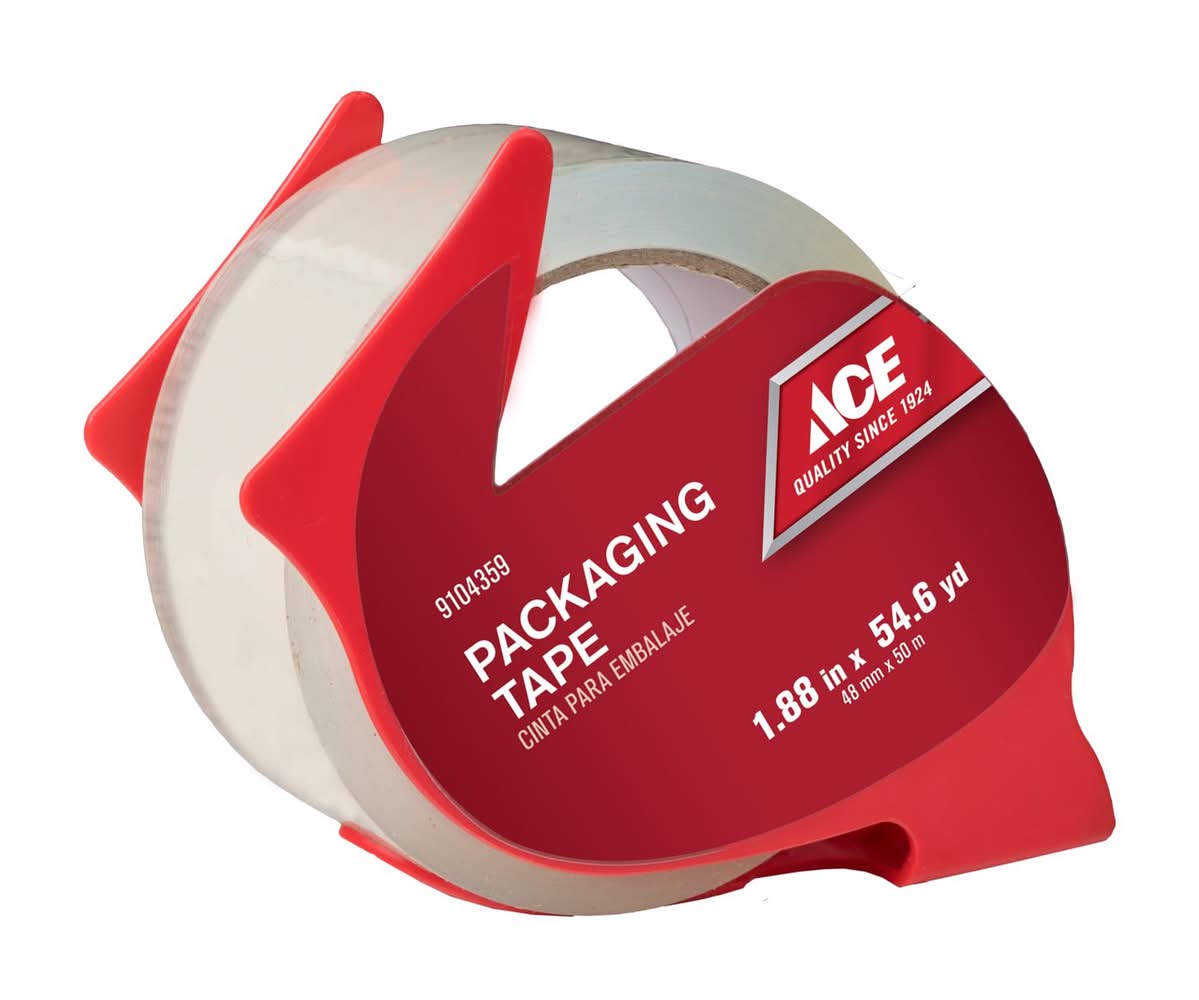 Ace Ez Start 1.88 In. W X 55 Yd L Packaging Tape 1 Pk