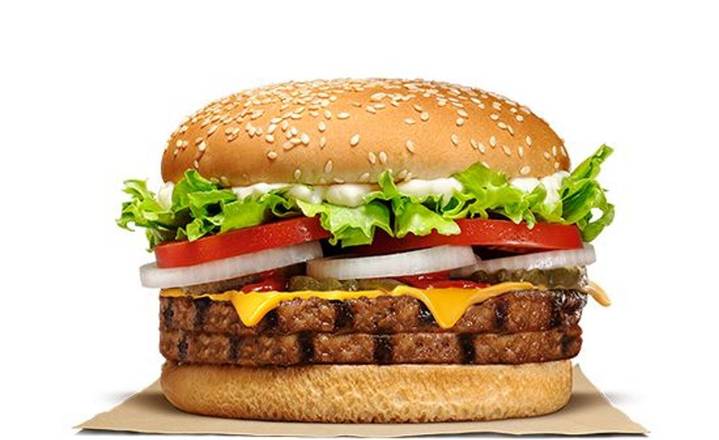 Double Rebel Whopper with Cheese