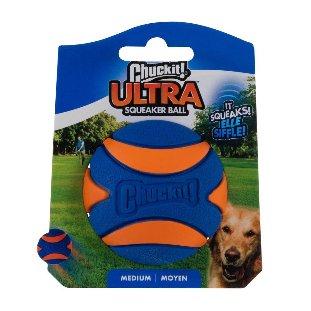 Chuckit! Ultra Squeaker Ball Dog Toy (medium)