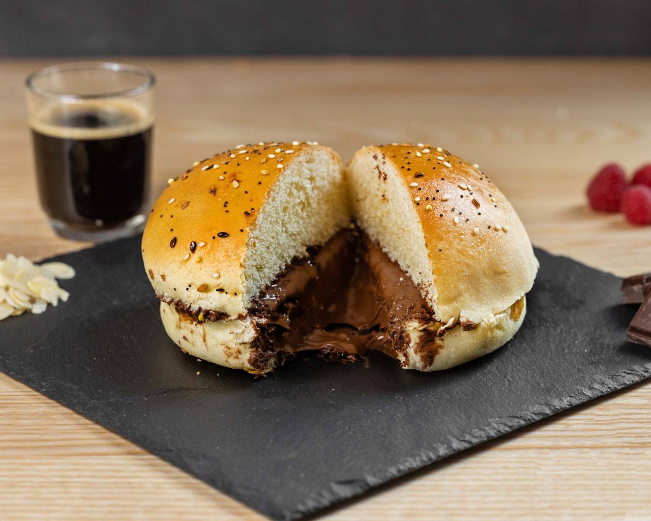 🍫🍔 Burger du goûter au Nutella