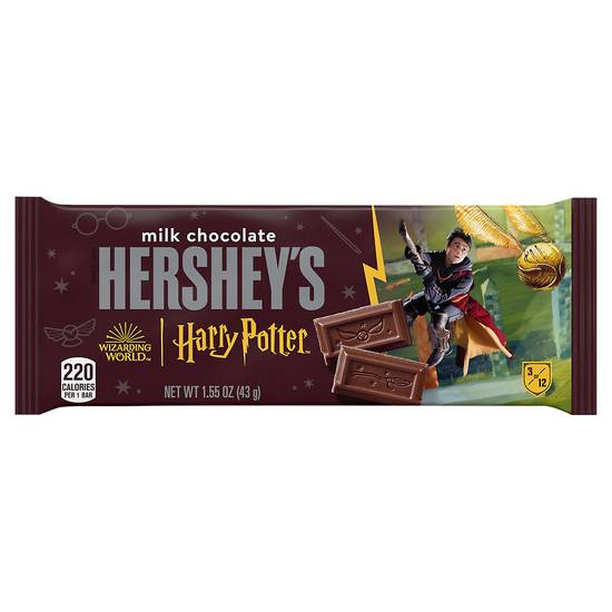 Hershey's Harry Potter Milk Chocolate Halloween Candy Bar