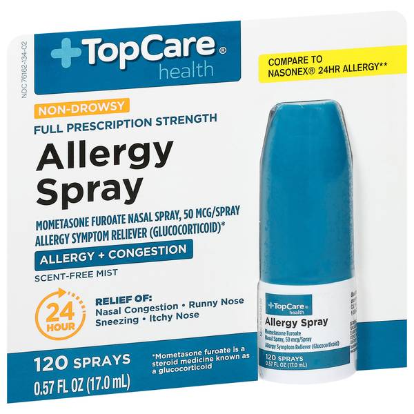 TopCare Allergy Spray, Free Mist (0.57 fl oz)