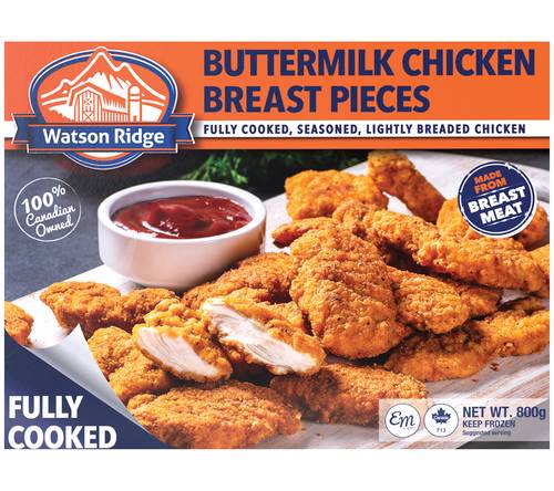 Watson Ridge Buttermilk Chicken Breast Pieces (800 g)