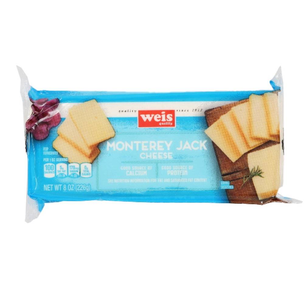 Weis Cheese Monterey Jack (8 oz)