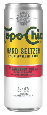 TOPO CHICO STRAWBERRY GUAVA, 24OZ CAN (4.70% ABV)