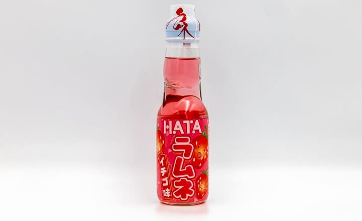 Ramune Japanese Lemonade - Strawberry