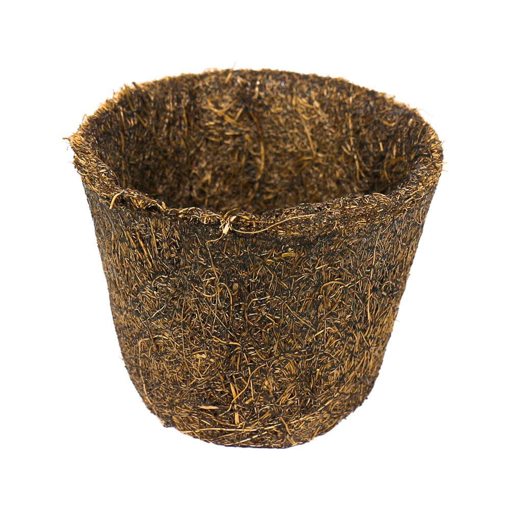 Coquim vaso em fibra de coco n° 3 (6,5x5,5cm)