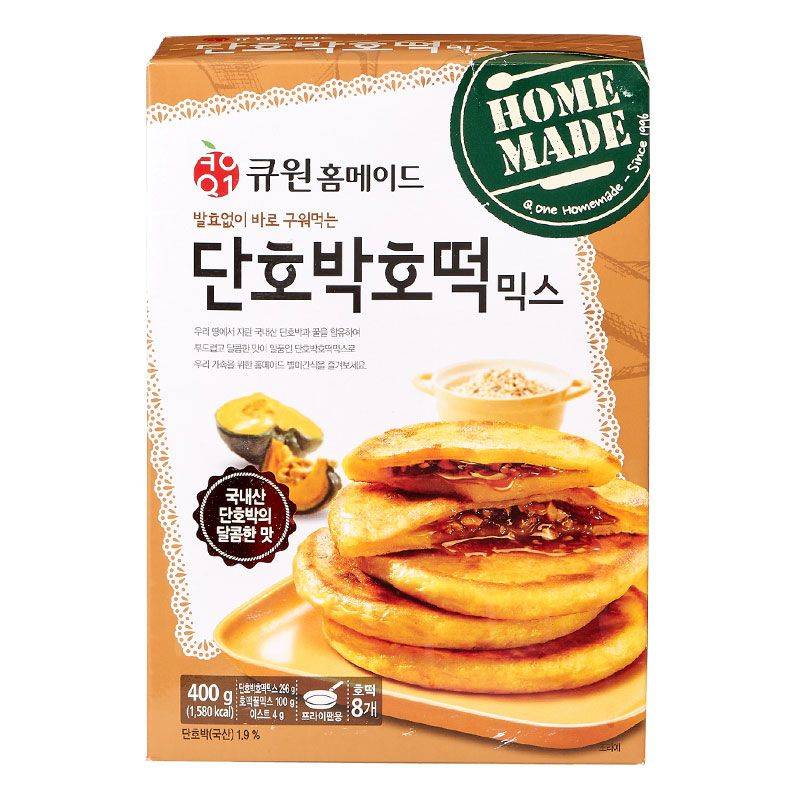 Q.one Original Korean Pancake Mix, Sweet Pumpkin (14.11 oz)