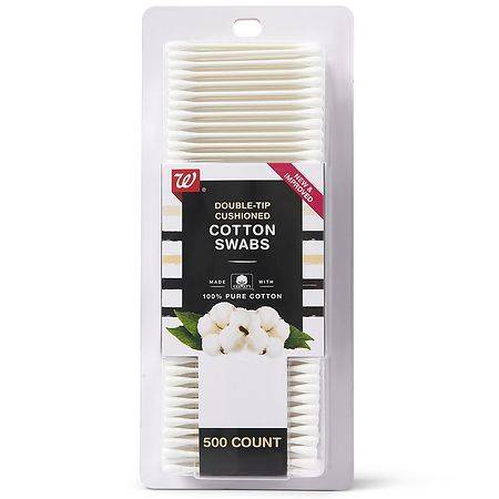 Walgreens Double-Tip Cushioned Cotton Swabs
