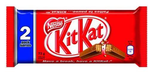 KitKat Milk Chocolate Wafer Bar, King Size (73 g, 2 ct)