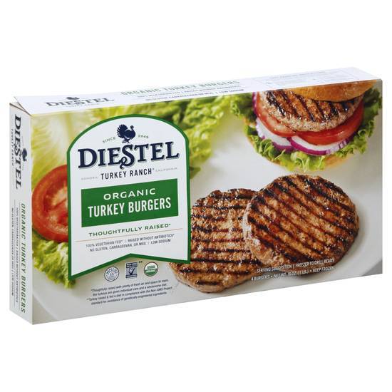 Diestel Organic Turkey Burgers (4 ct)