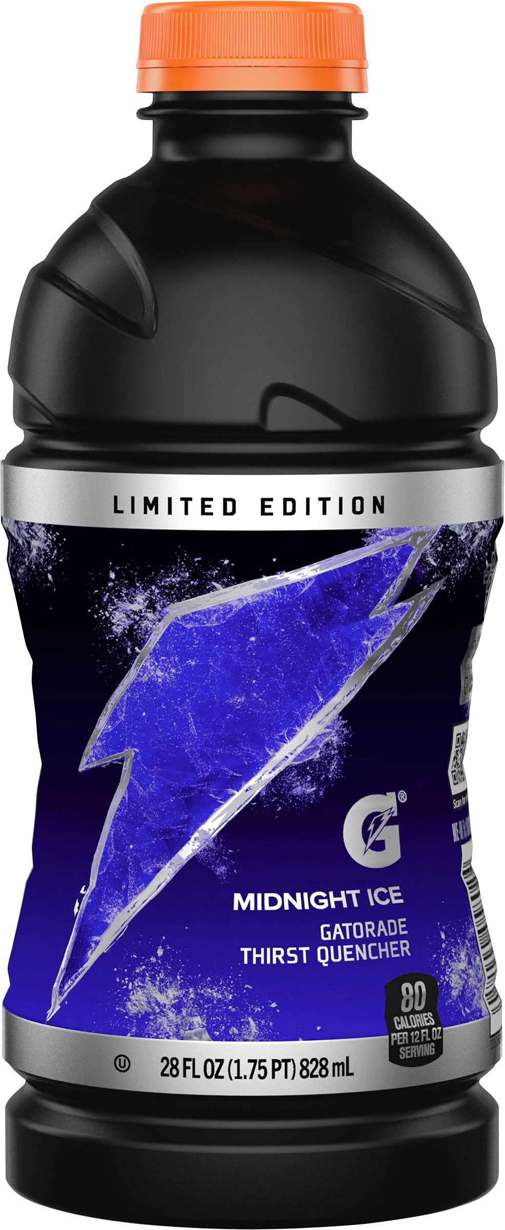 Gatorade Limited Edition Thirst Quencher Sports Drink, Midnight Ice (28 fl oz)