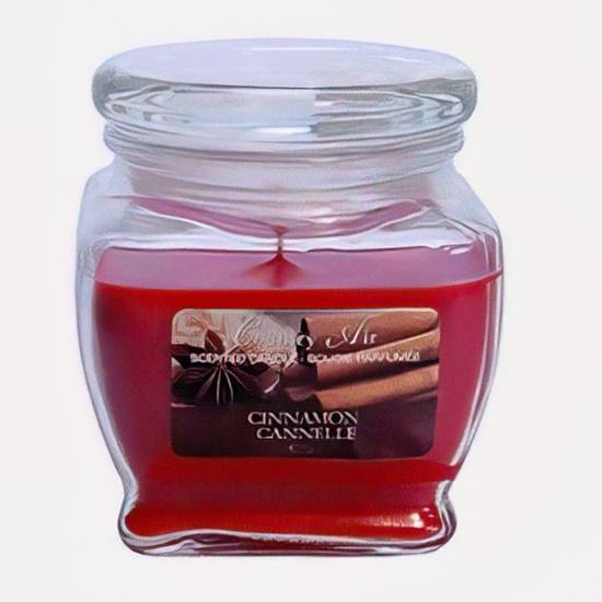 Dollarama Scented Candle In Square Jar (8oz)