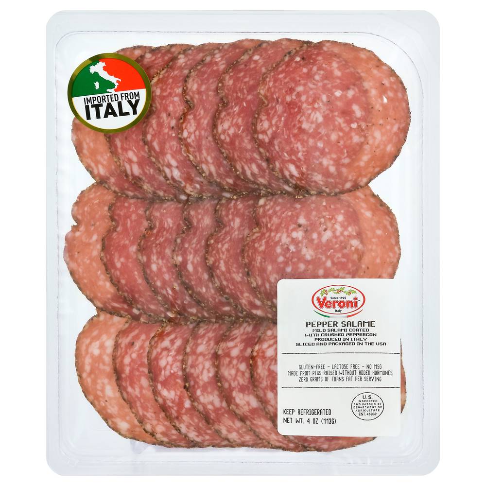 Veroni Pepper Salame (4 oz)
