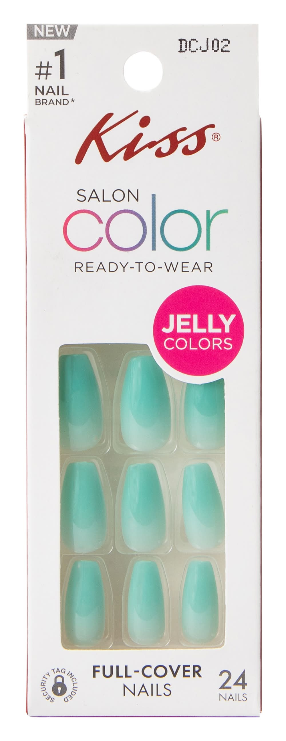 Kiss® Salon Color Cruel Summer Full-Cover Nails 24-Count