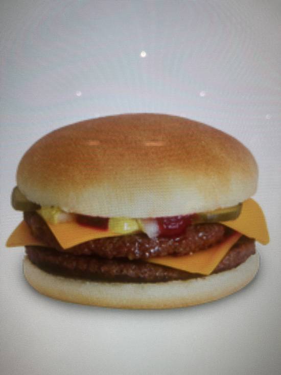 Double cheeseburger