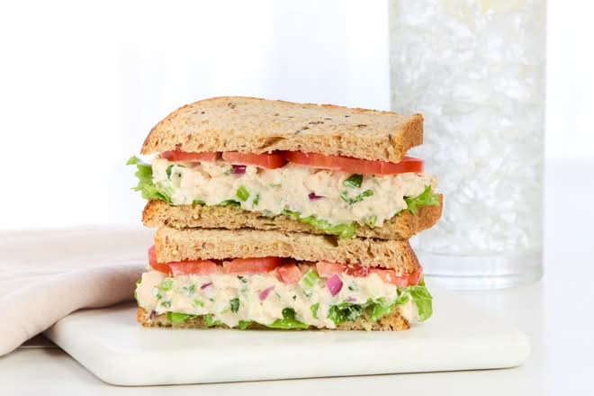Albacore Tuna Salad Sandwich