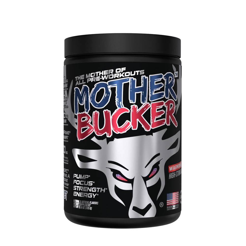 Bucked Up Mother Bucker Nootropic Pre-Workout Powder (13.8 oz)