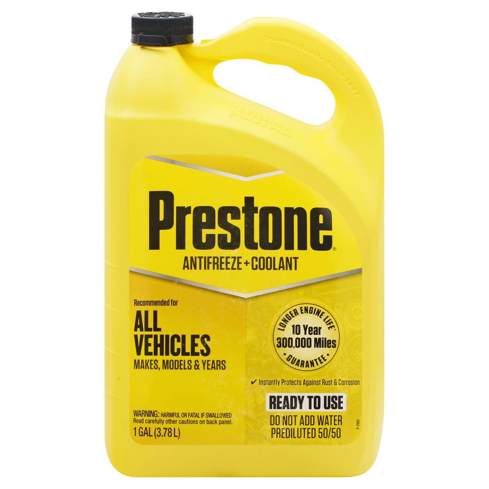 Prestone All Vechicles Antifreeze + Coolant