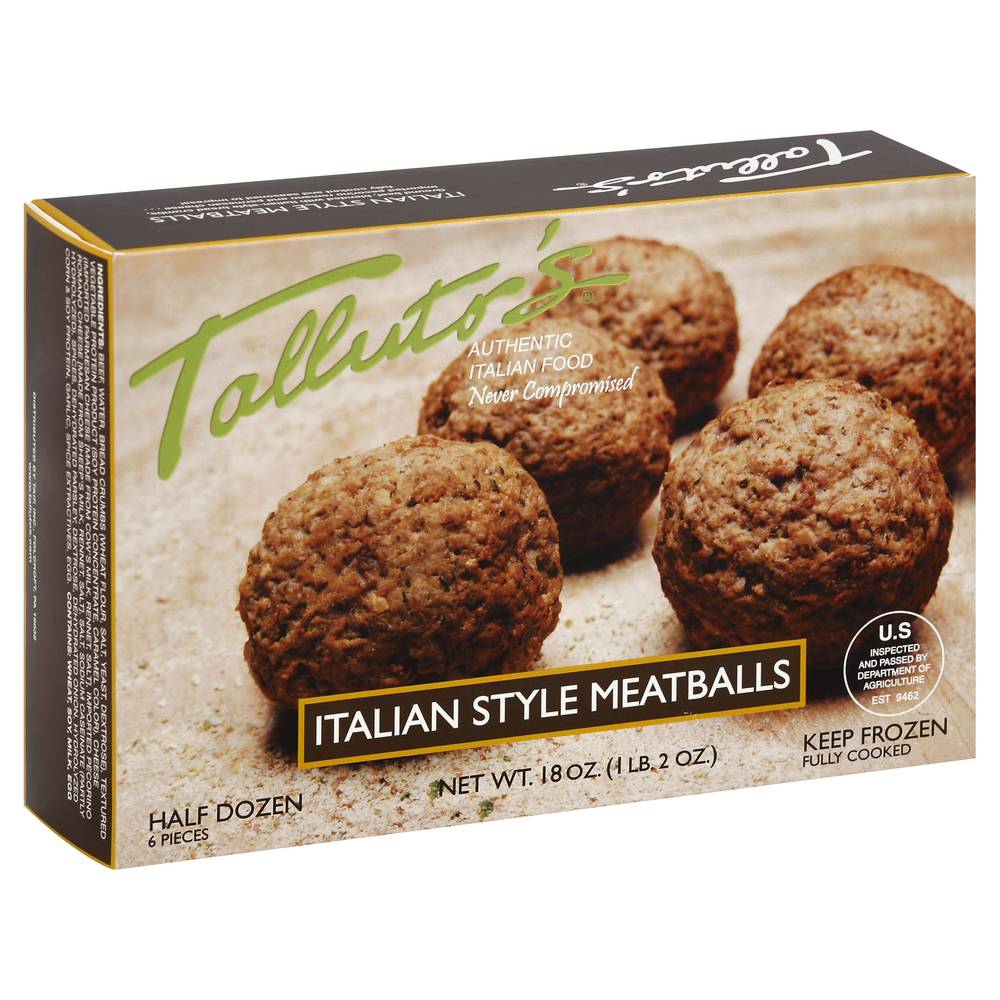 Talluto's Italian Style Meatballs (1.12 lbs)