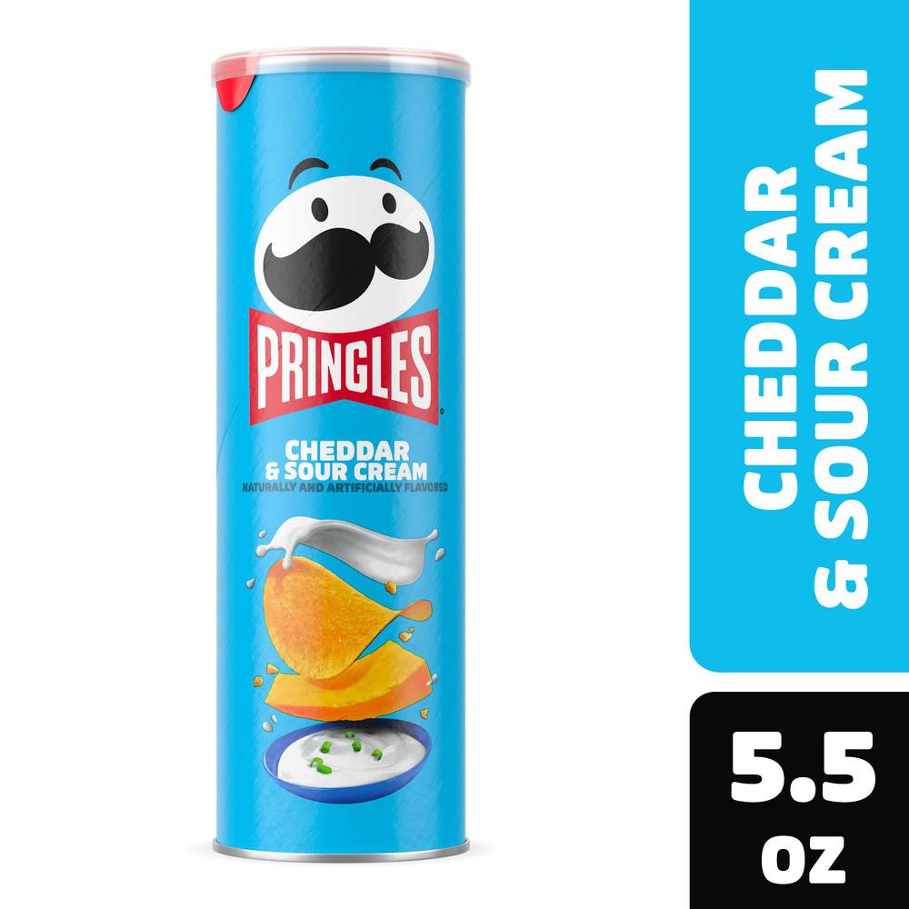 Pringles Cheddar & Sour Cream Potato Crisps (5.5 oz)