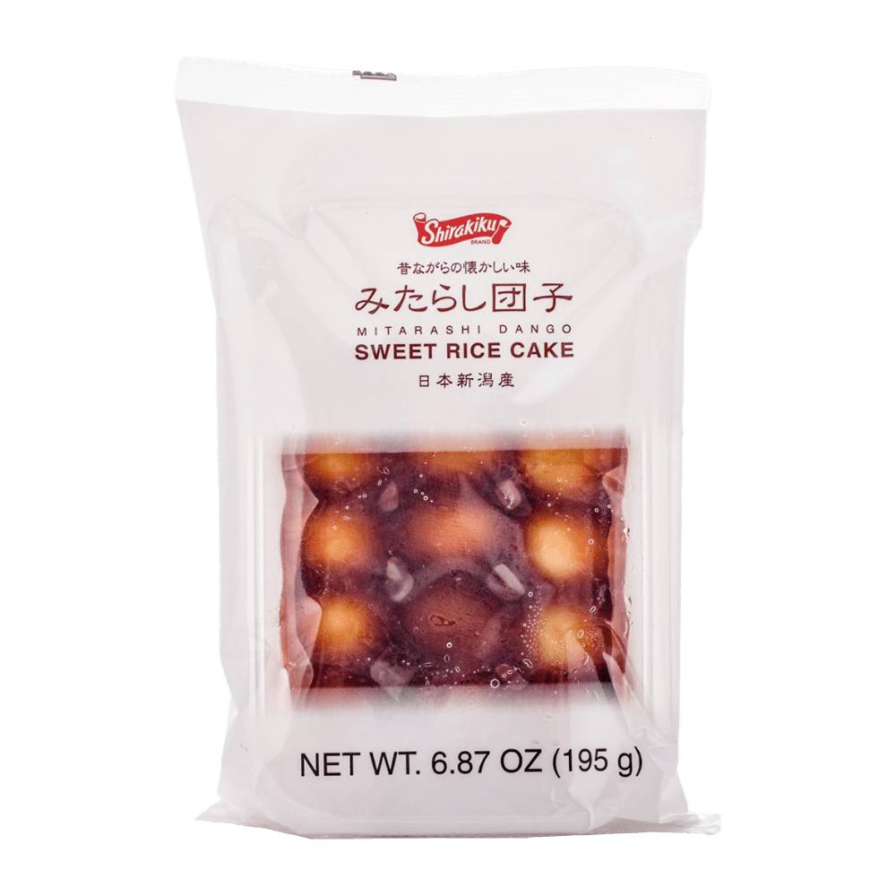 Shirakiku Mitarashi Dango Sweet Rice Cake (6.87 oz)