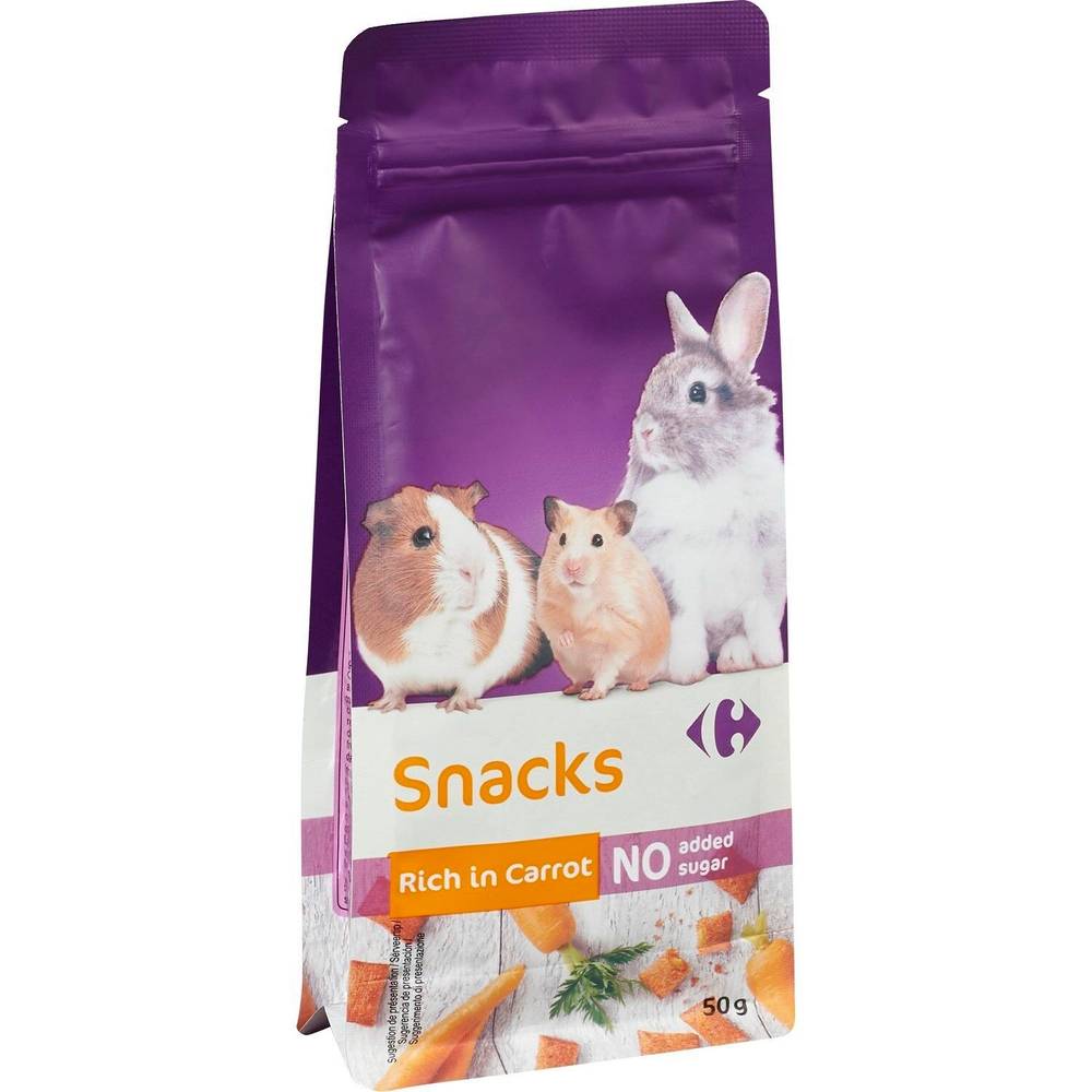 Carrefour - Snacks pour lapins et rongeurs �à la carotte