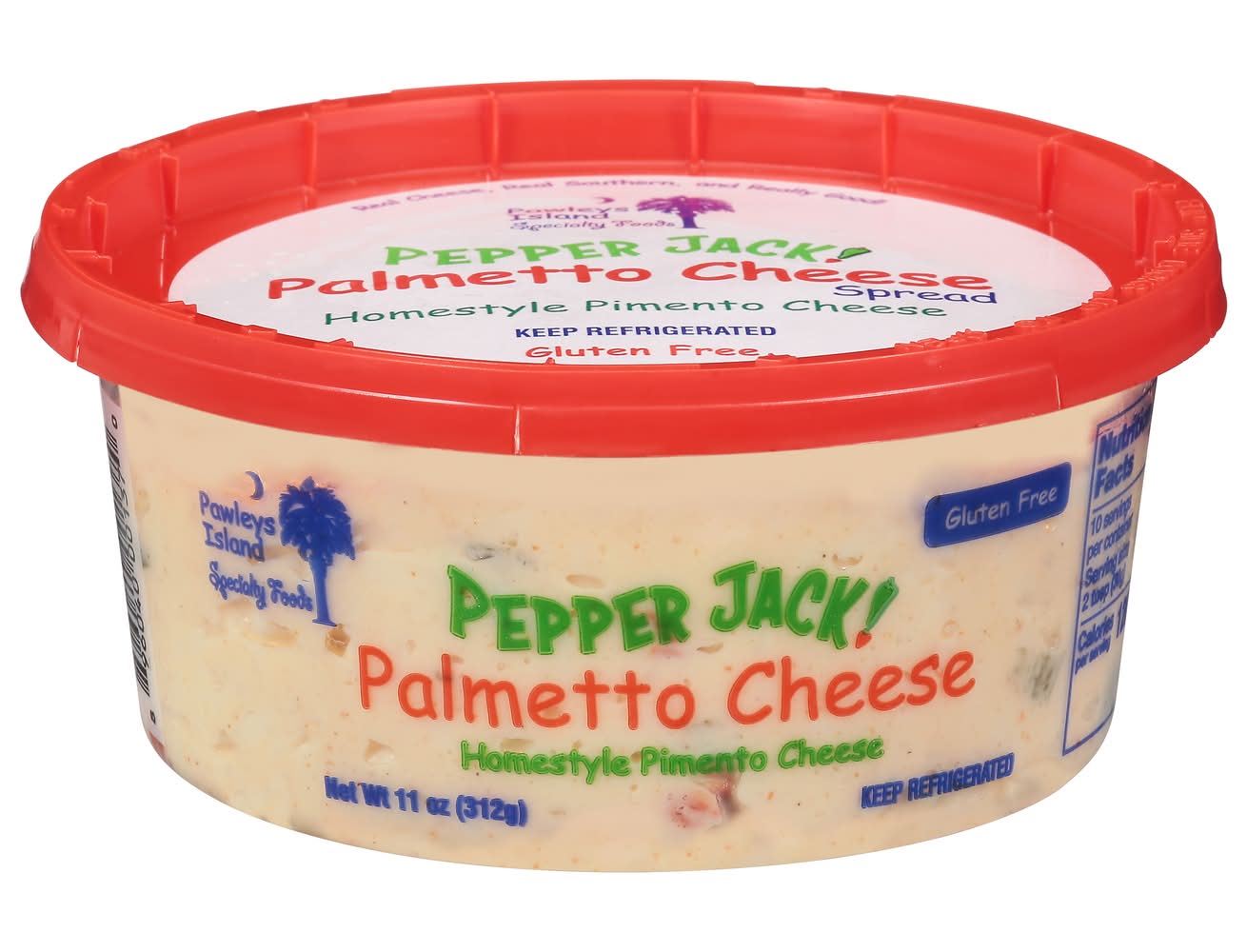 Pawleys Island Specialty Foods Pepperjack Specialty Foods Homestyle Palmetto Cheese (11 oz)