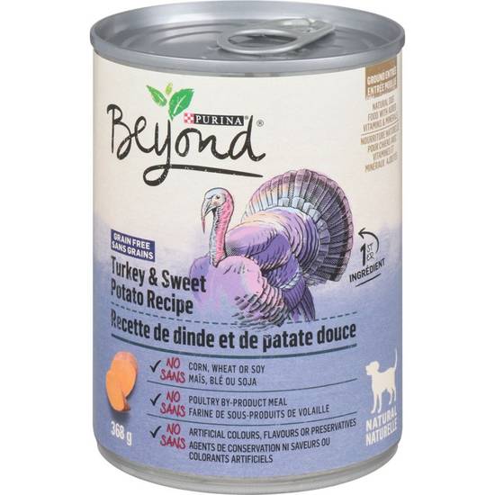 Purina Beyond Grain Free Turkey & Sweet Potato Recipe Wet Dog Food (368 g)