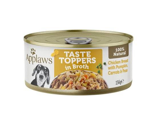 Applaws Taste Topper in Broth Chicken Breast with Vegetables 156g