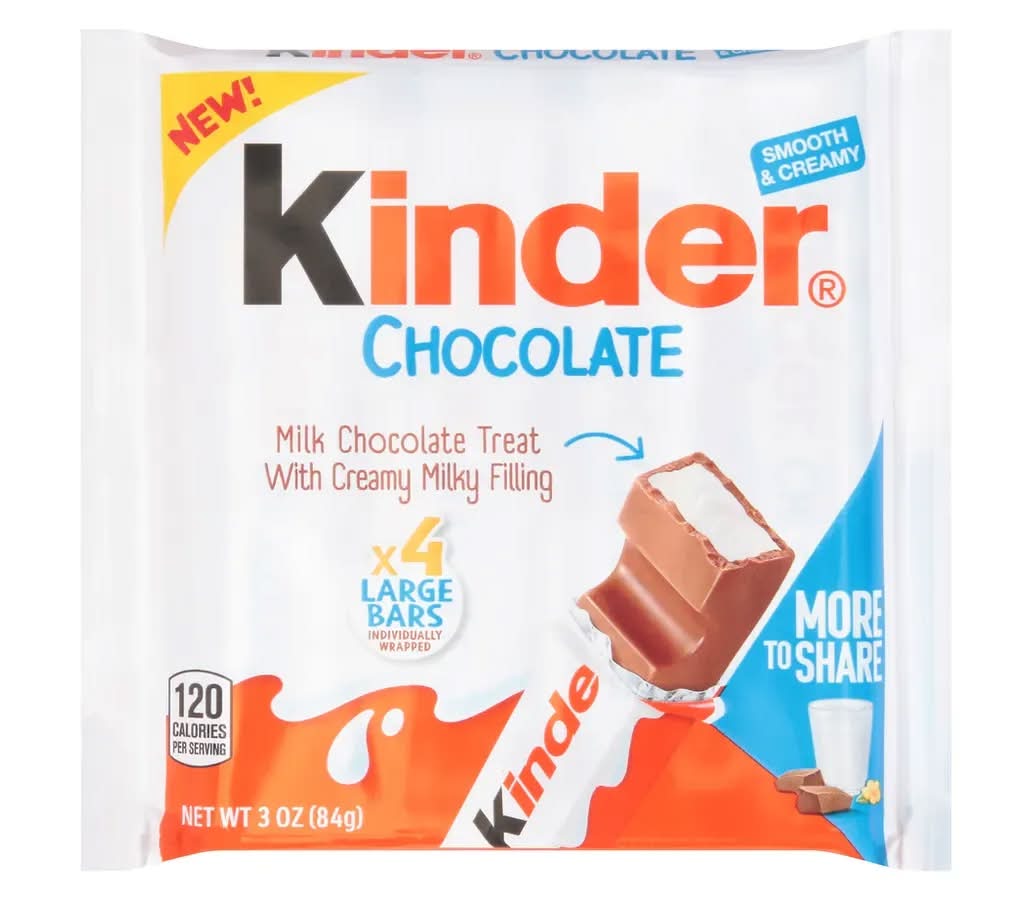 Kinder Mlk Chocolate Treat Bar