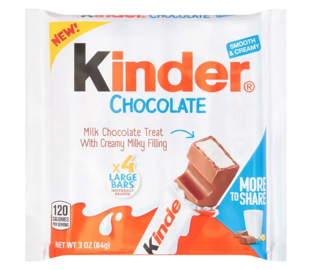 Kinder Mlk Chocolate Treat Bar