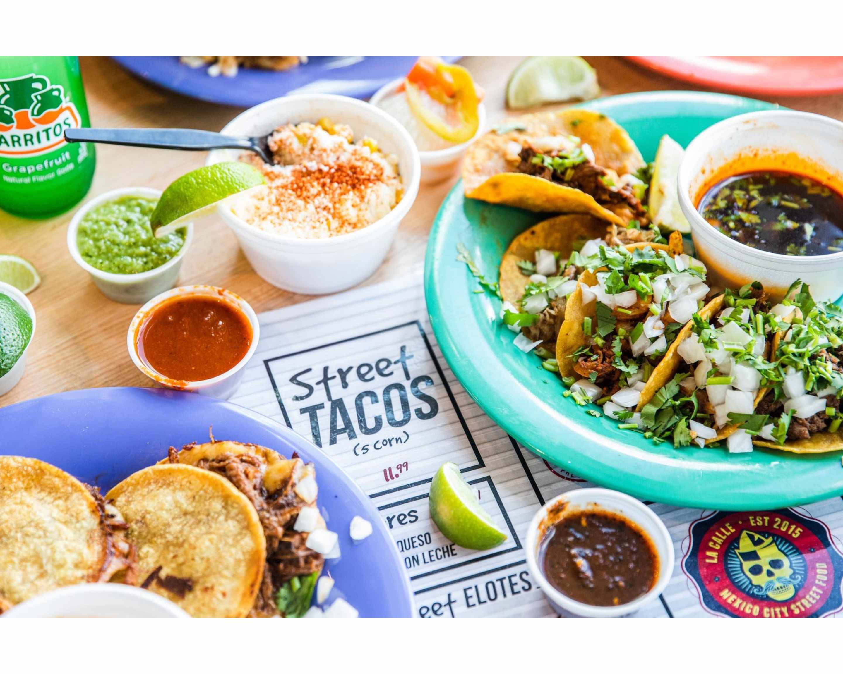 La Calle Tacos (Downtown) Menu Houston • Order La Calle Tacos (Downtown)  Delivery Online • Postmates