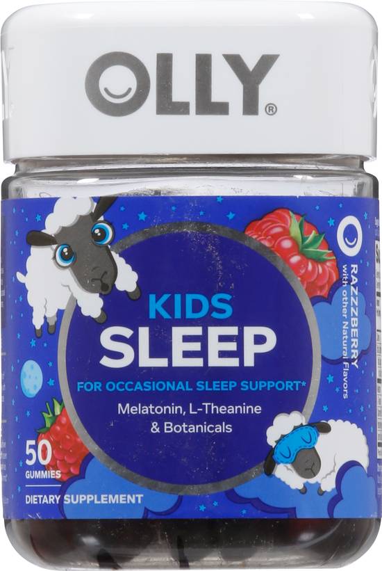 Olly Kids Razzzberry Sleep Gummies