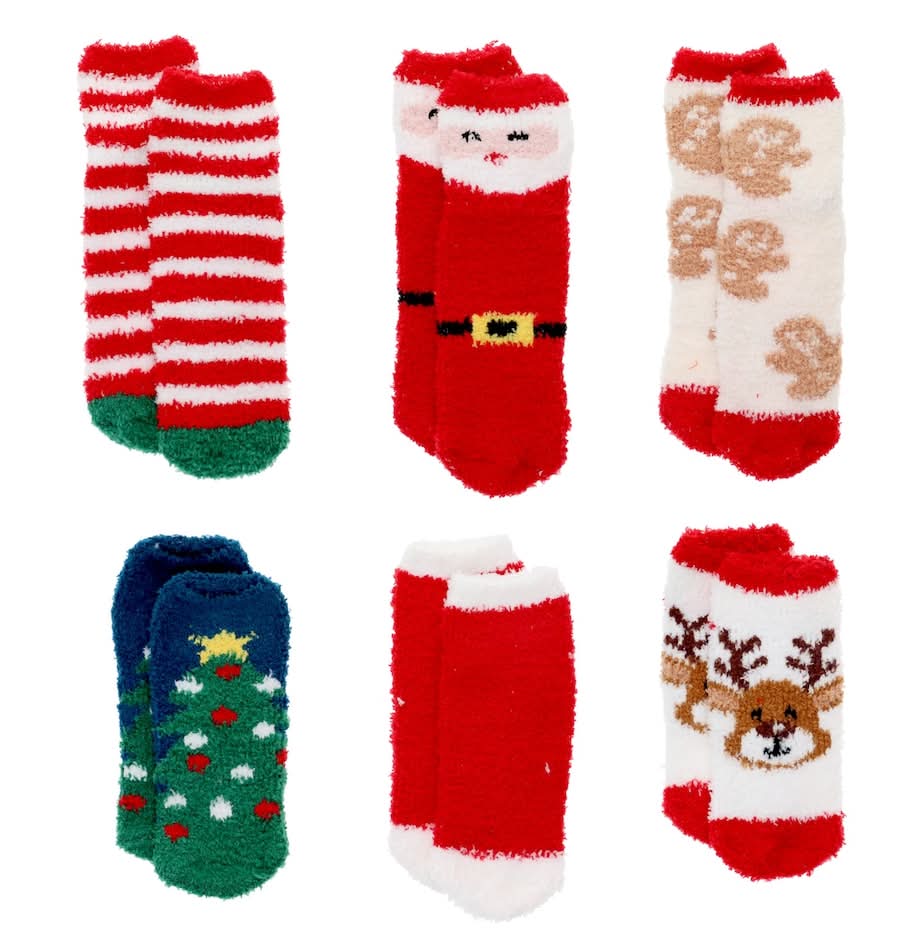 Christmas House Socks (2 ct)