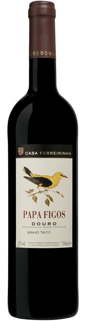 Papa Figos - Vinho doc douro tinto, garrafa de 0.75 l